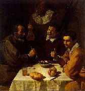 Diego Velazquez Drei Manner am Tisch France oil painting artist